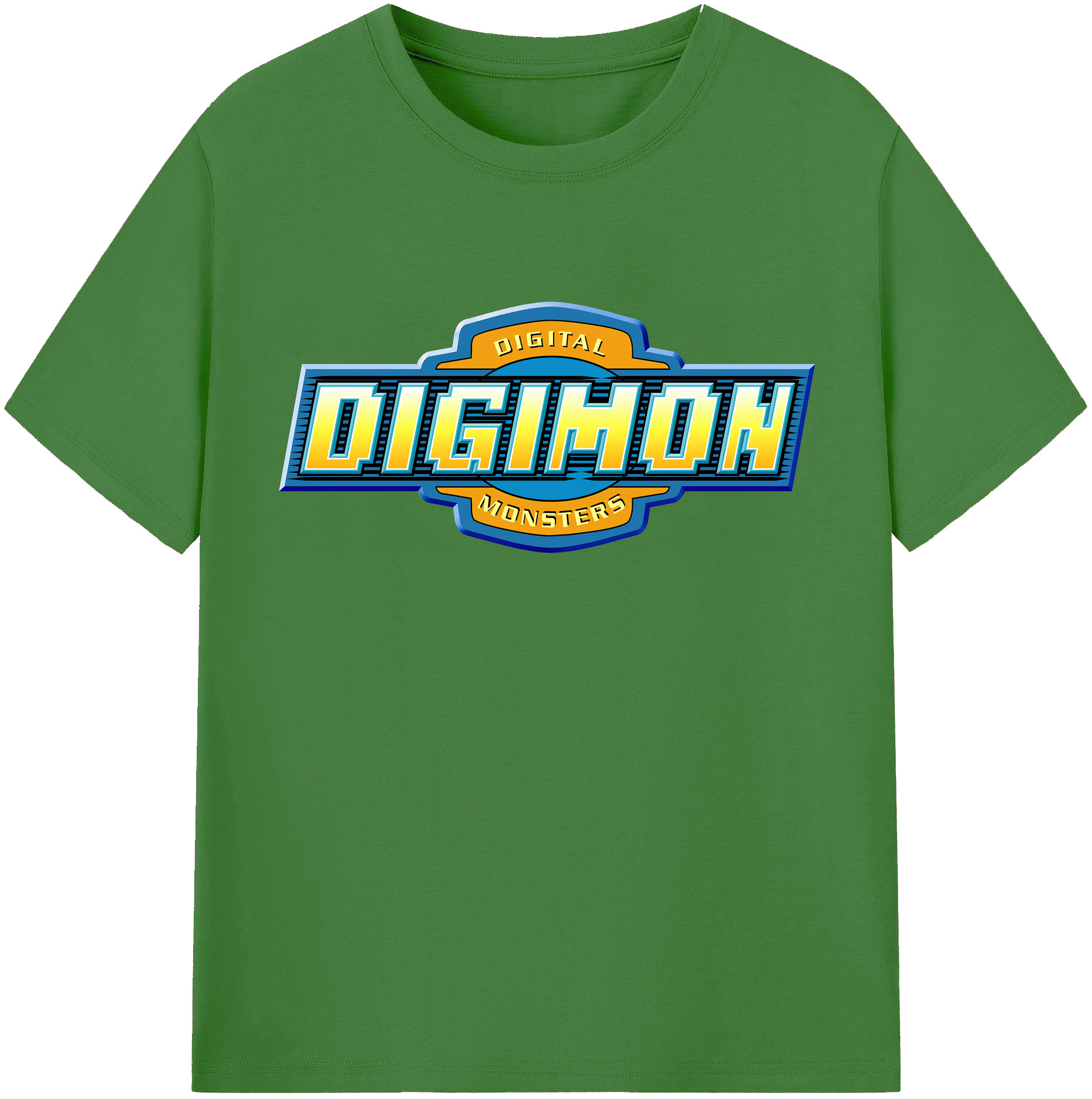 （画像用） Digimon デジタルモンスター/デジモン レディースカジュアルプリントTシャツ（綿100％）